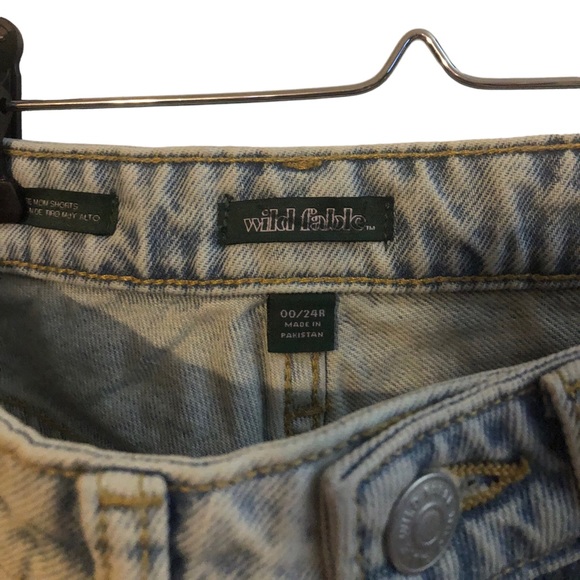 Wild fable (target) highest rise mom jean shorts - Picture 2 of 3